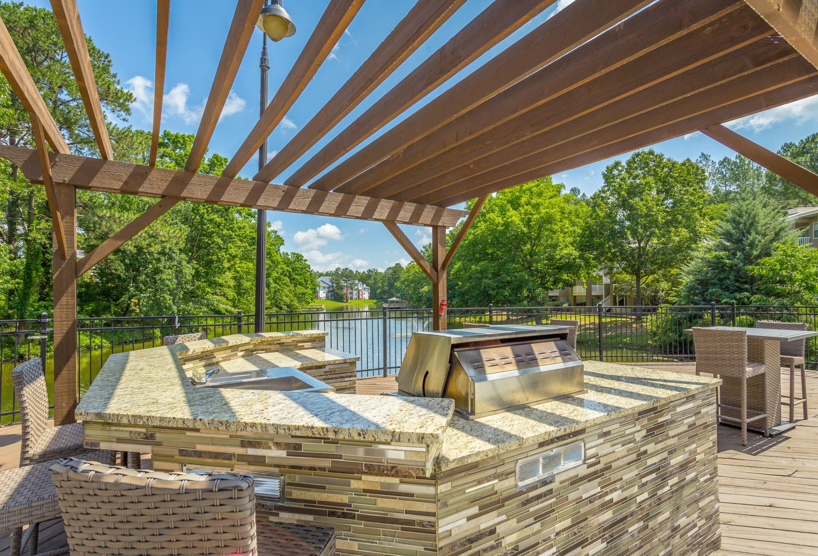 Outdoor Grilling Pavilion at The Avenues of Inverness in Birmingham, AL